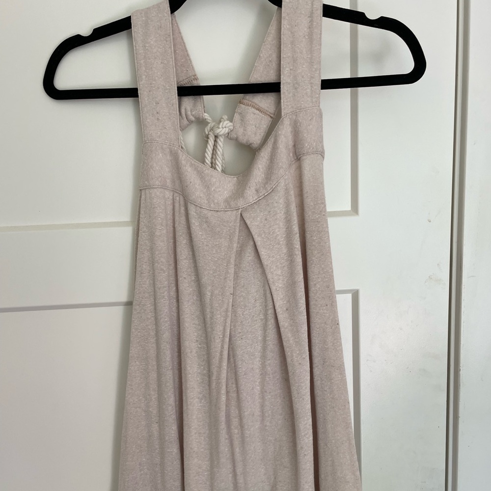 FREE PEOPLE CREAM BATHING-SUIT COVERUP